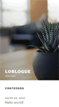 Mobile Screenshot of loblogue.com